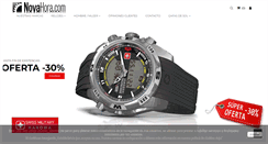 Desktop Screenshot of novahora.com